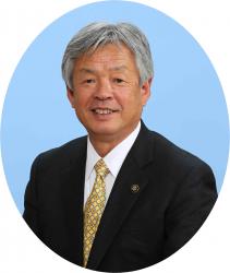 根本洋治市長の写真