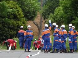 遠距離送水訓練写真5