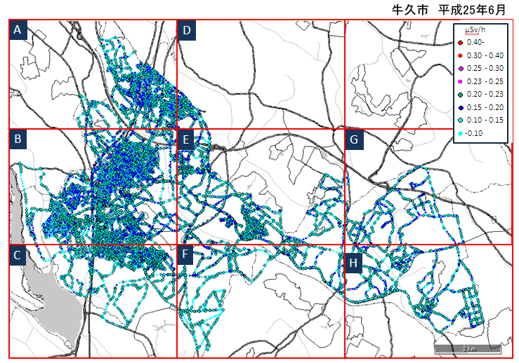 平成25年6月分布図