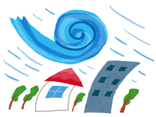 台風イラスト