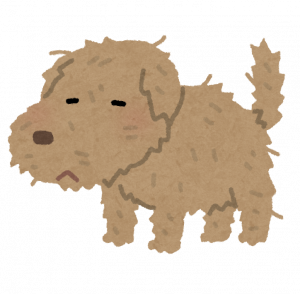 ぼろぼろ犬
