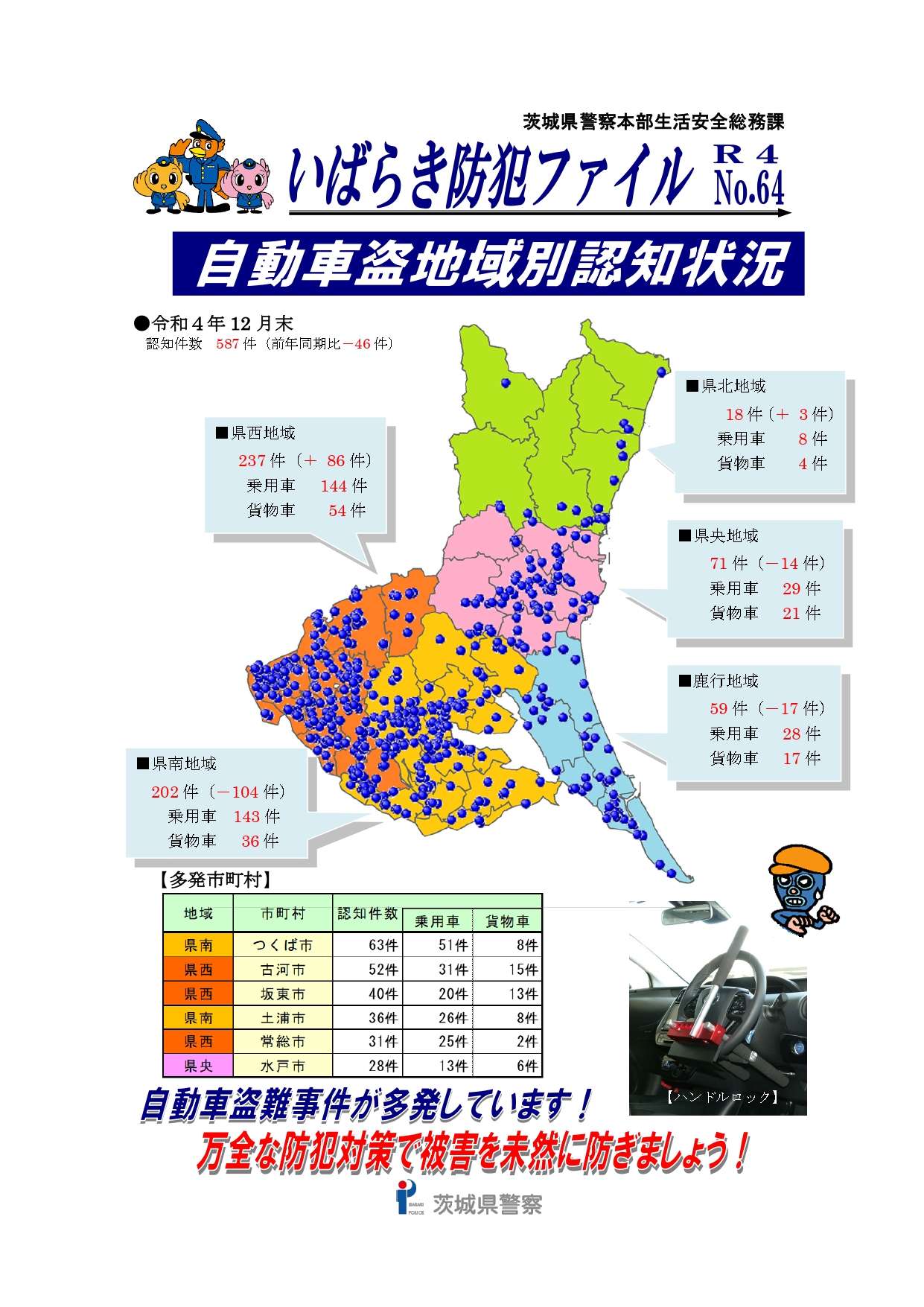 R4.12自動車盗難地域別