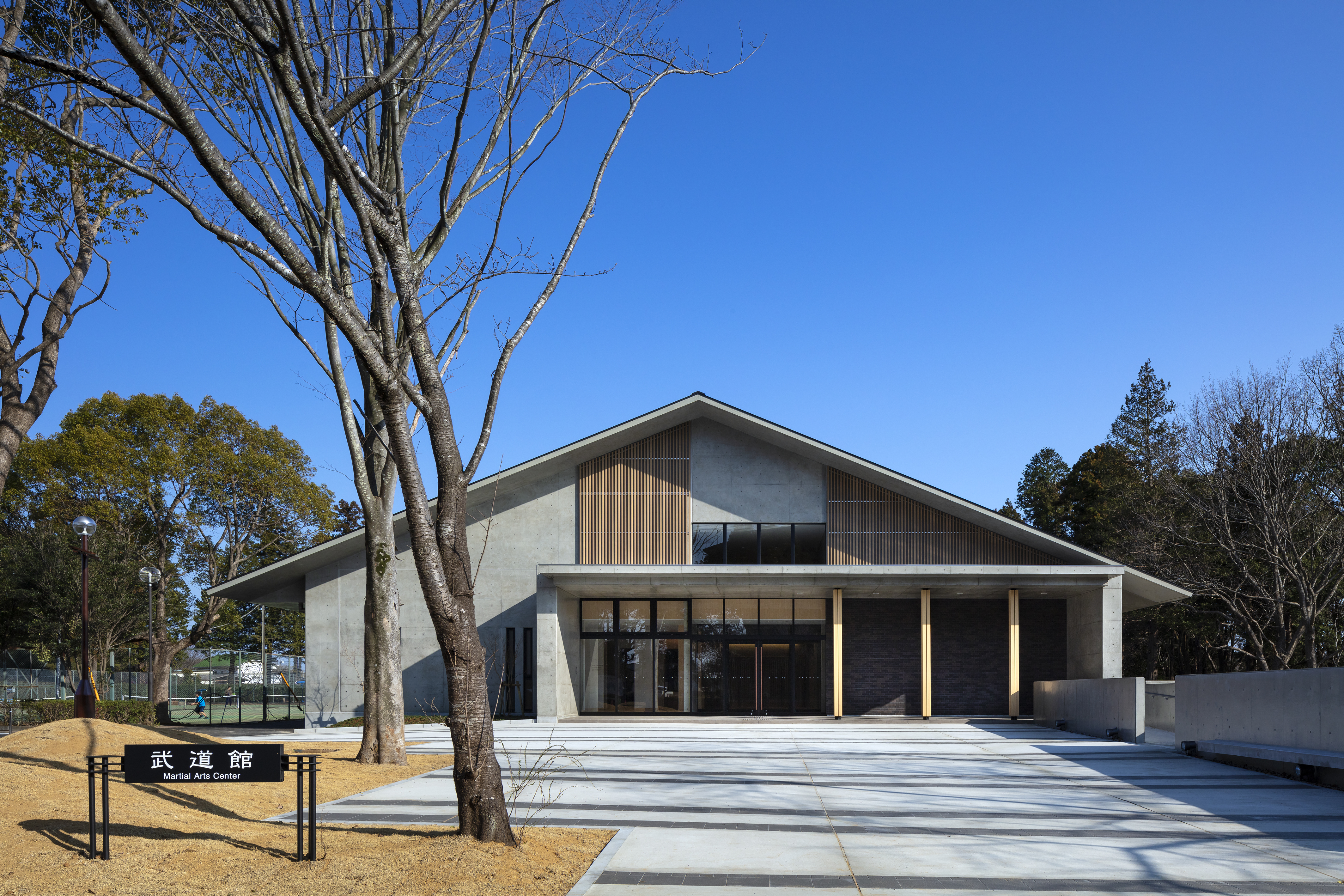 牛久運動公園　武道館1