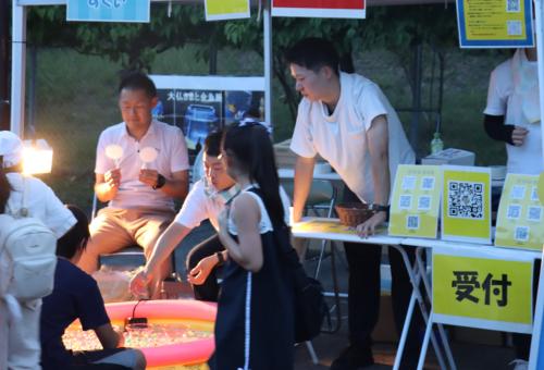 牛久大仏万燈会の様子01