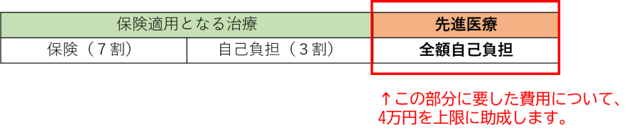 不妊治療助成イメージ図