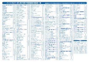 R7後期ハートフル取扱店一覧