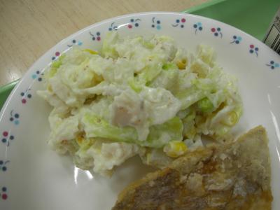 れんこんのマスタードサラダ