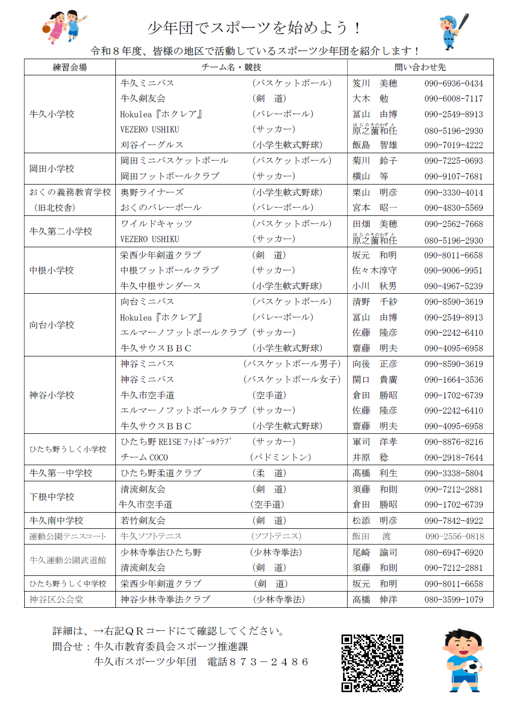 牛久市スポーツ少年団