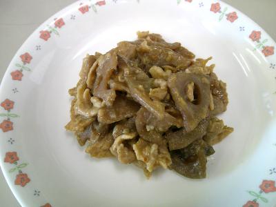 れんこんの南蛮炒め