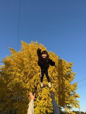 引っ越してきて初めての秋