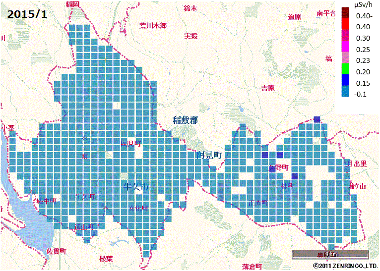 平均値マップ