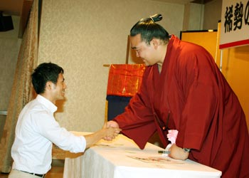 稀勢の里総会2013・抽選会