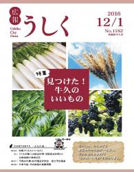 広報うしく平成28年12月1日号表紙